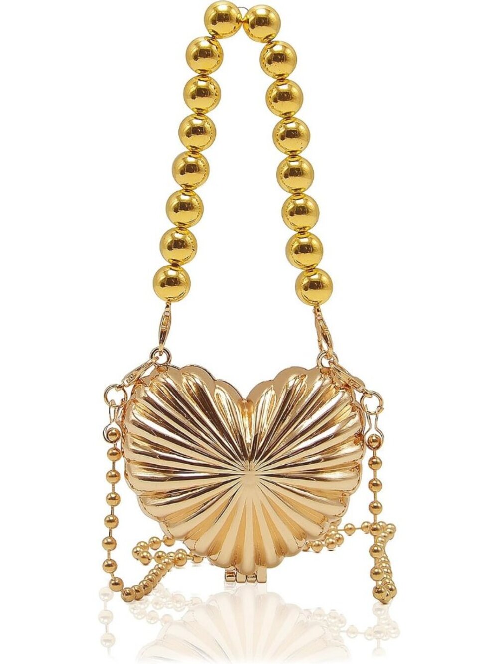 Heart Shaped Mini Evening Bag for Women | Stylish Satchel Crossbody Handbag
